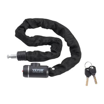 VEVOR Bike Chain Lock, Ft Combination Bicycle Chain Lock with