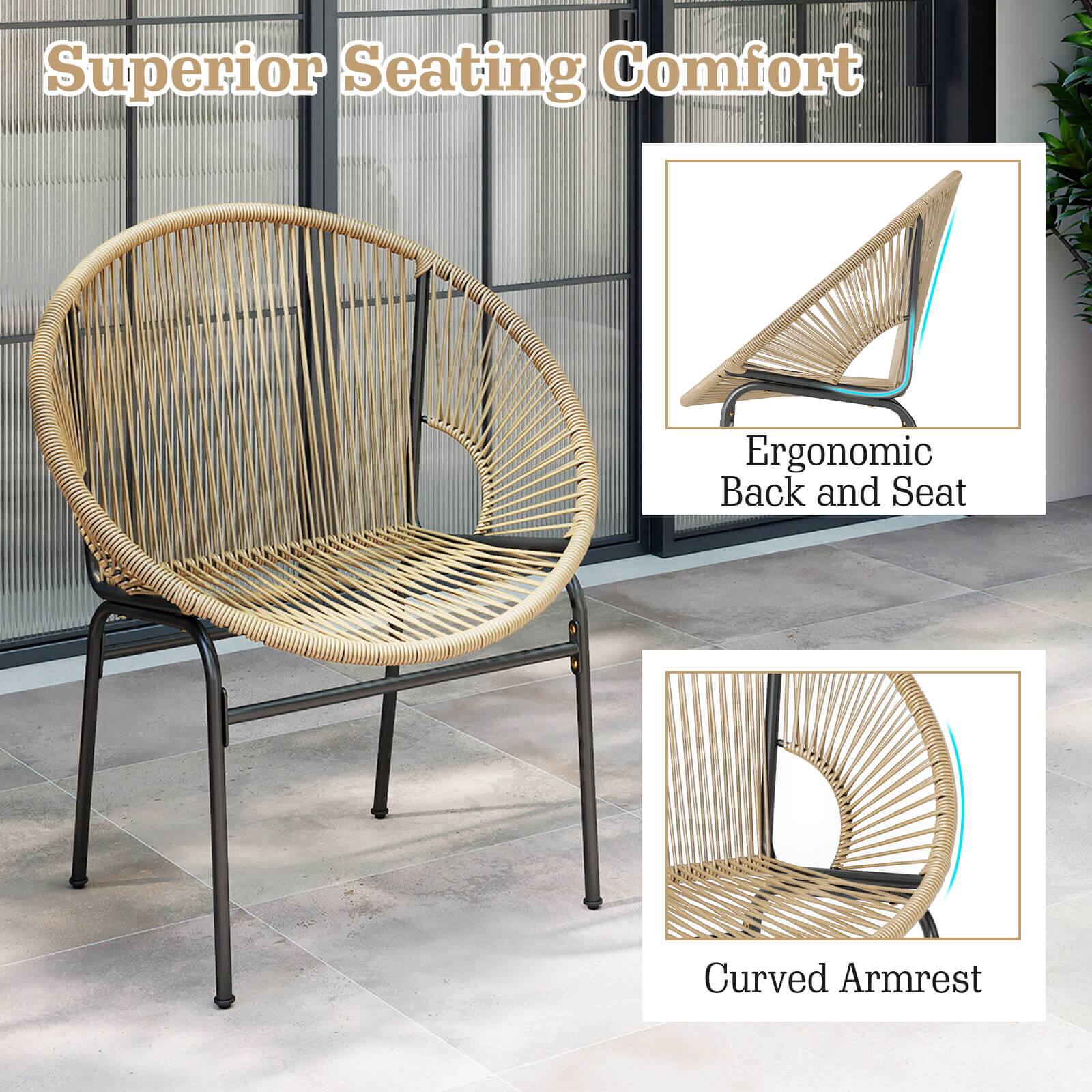 Superior Seating Comfort  
Ergonomic Back and Seat  
Curved Armrest