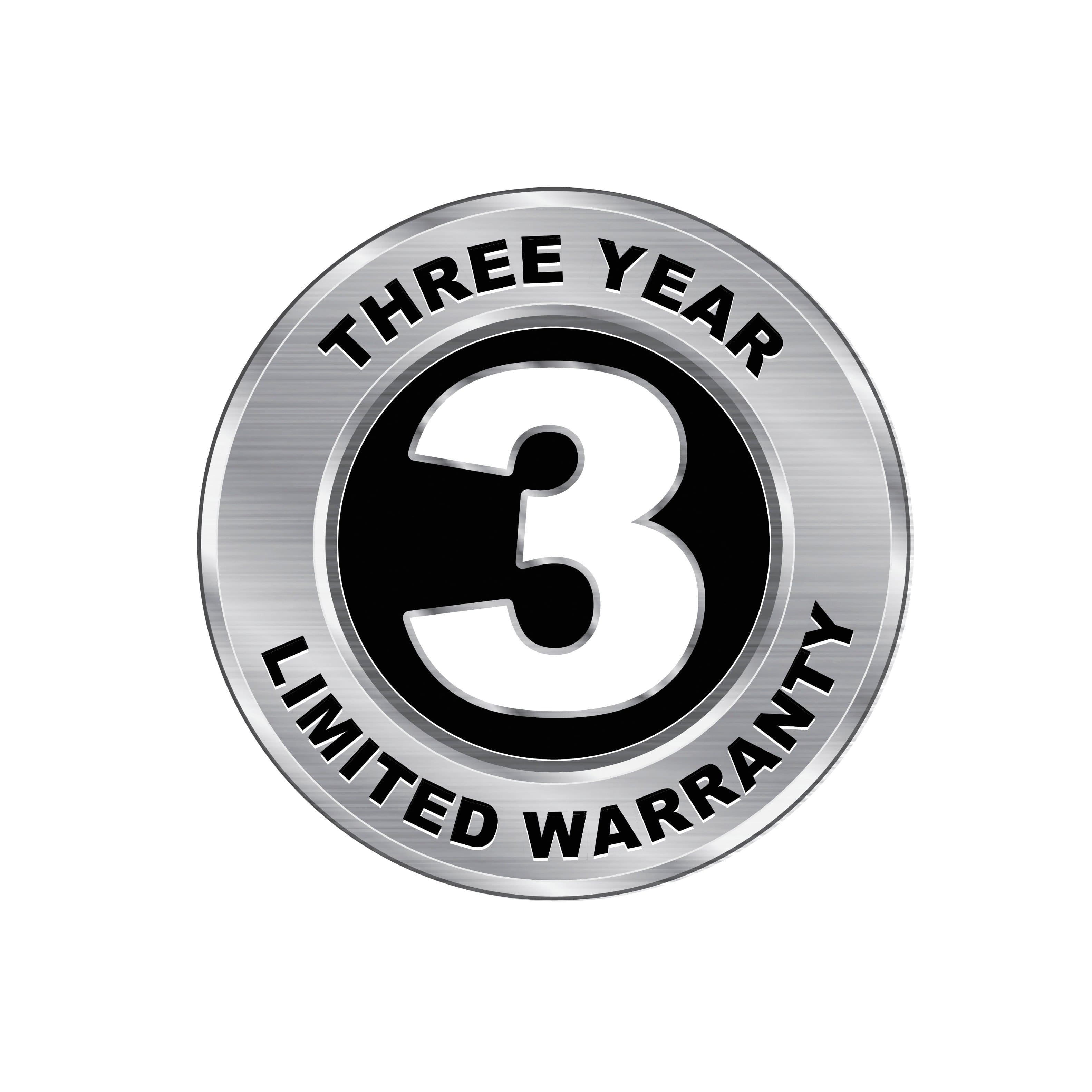 THREE YEAR
LIMITED WARRANTY