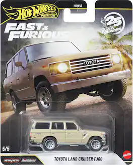 Mattel - Hot Wheels Premium: Toyota Land Cruiser FJ60 - COLLECTIBLES - Multicolor