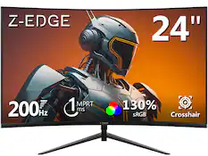 Z-EDGE 24" 200 Hz 1 MPRT 1 ms 130% sRGB Crosshair