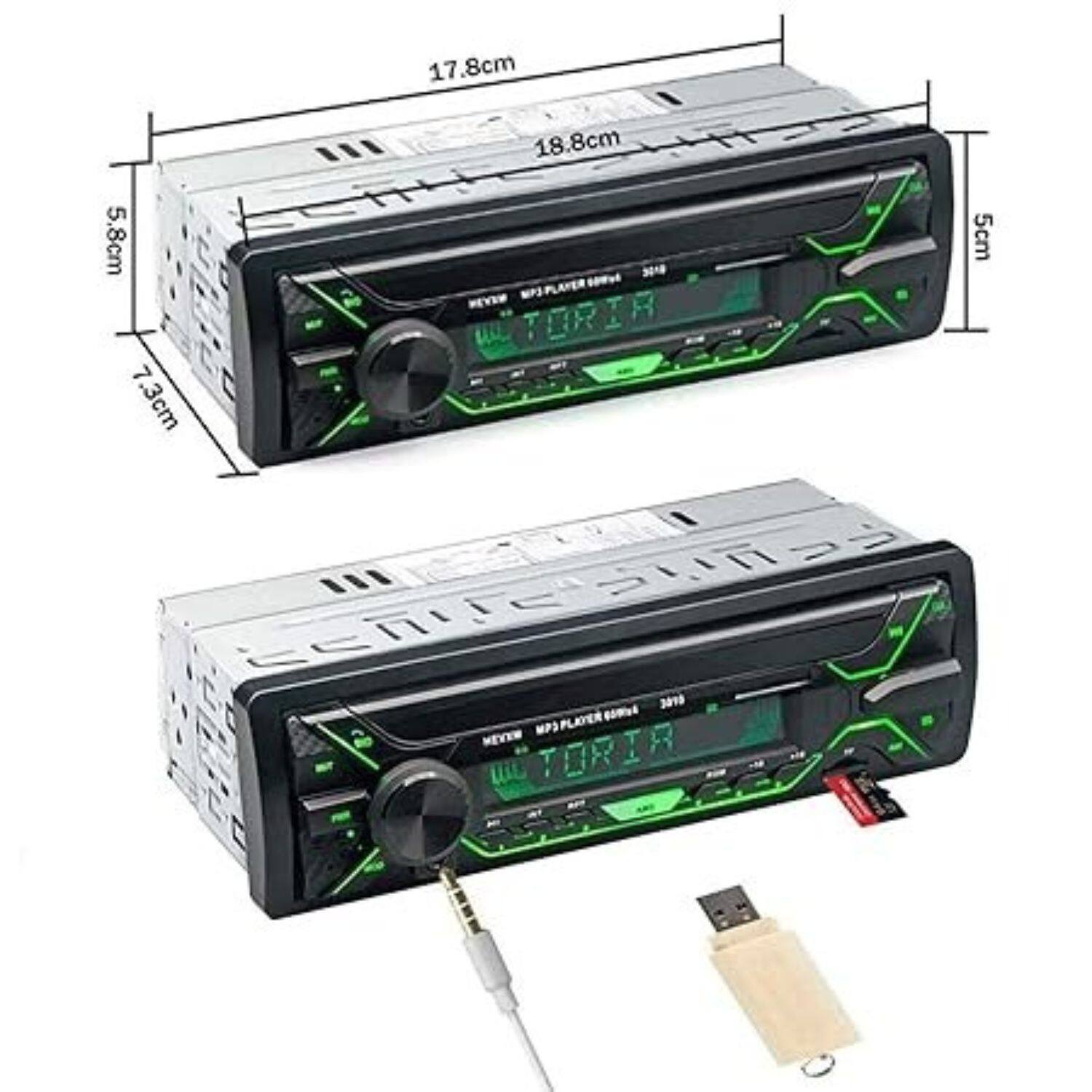 17.8cm, 18.8cm, 5.8cm, 5cm, 7.3cm, HEVE TORIR, MEVEW TORIR