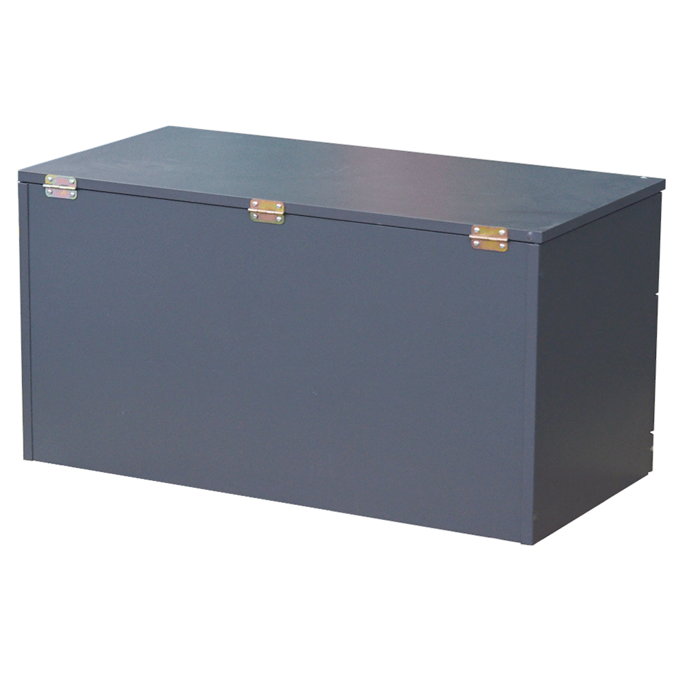Alt View 1. Kings Brand Furniture - Kings Brand Furniture Chelsea Storage Bench Box Storage Chest with Drawer for Living Room, Bedroom - Blue.