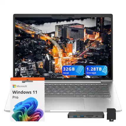 32GB RAM
1.28TB Storage
Microsoft Windows 11 Pro
