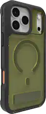 Front. ZAGG - Rainier Snap with Kickstand for Apple iPhone 17 Pro Max - Sea Kelp.
