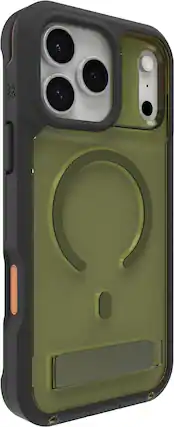 Front. ZAGG - Rainier Snap with Kickstand for Apple iPhone 17 Pro Max - Sea Kelp.