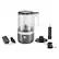 Angle. KitchenAid - 5 Cup Cordless Rechargeable Chopper - Matte Charcoal Gray.