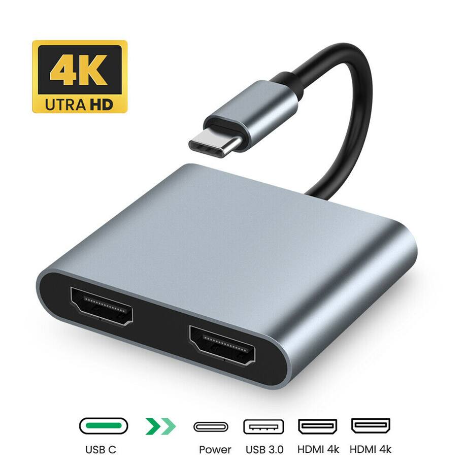 4K Ultra HD USB C Power USB 3.0 HDMI 4K HDMI 4K