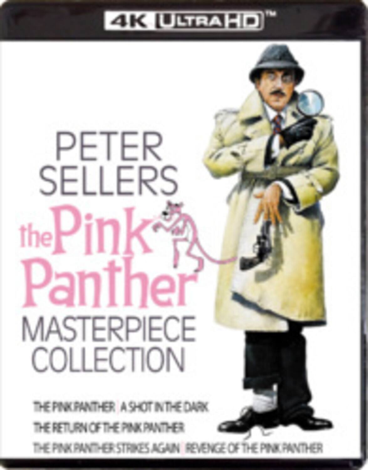 Front. The Pink Panther: Masterpiece Collection   - 4K Blu-Ray.