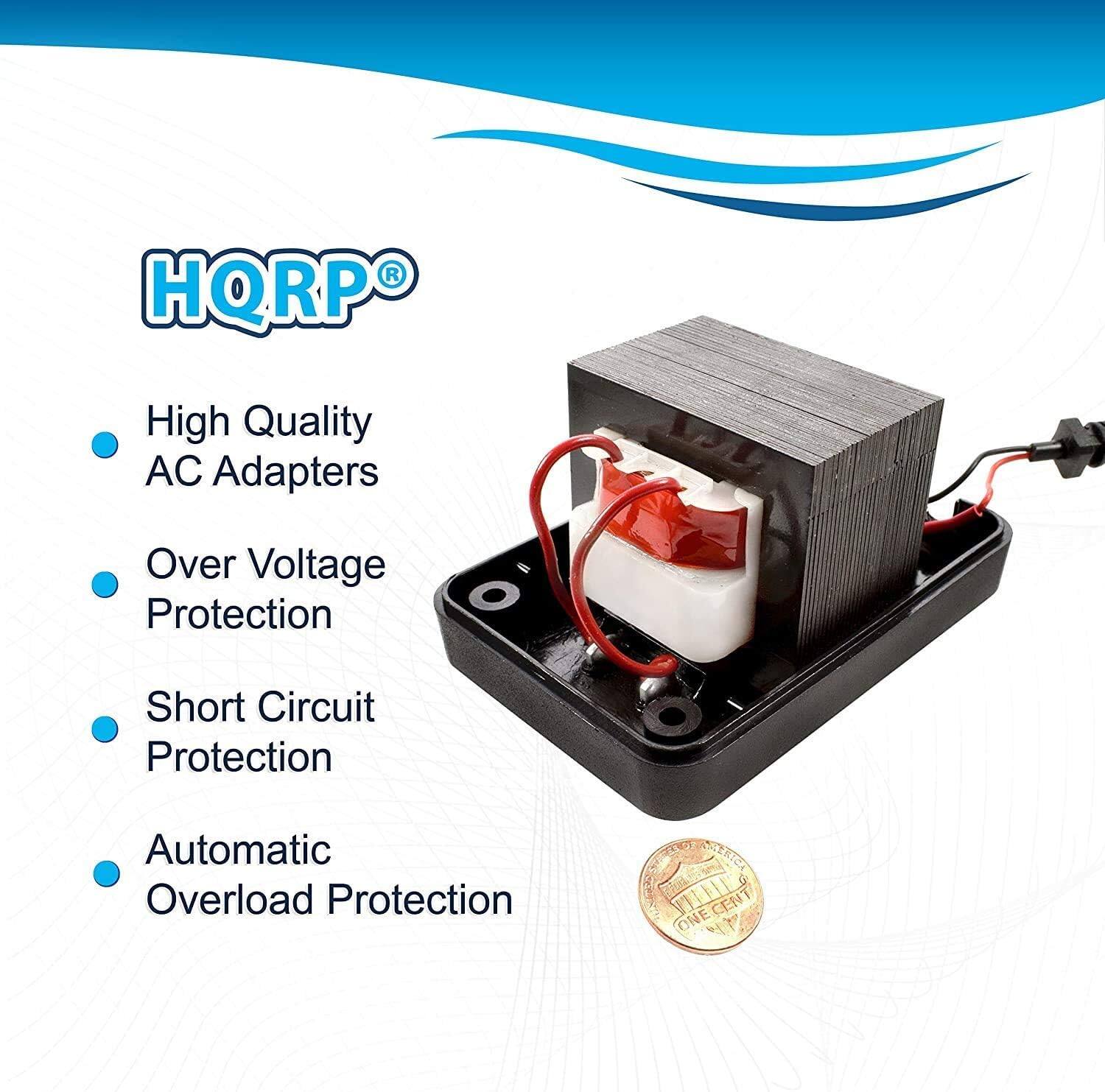 HQRP High Quality AC Adapters  
- Over Voltage Protection  
- Short Circuit Protection  
- Automatic Overload Protection  

SD SEIL  

ONE CENT