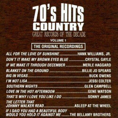 Various Artists - 70's Country Hits 1 / Various   - COMPACT DISCS [CD]