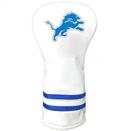 Team Golf - Detroit Lions Vintage Driver Golf Headcover - White