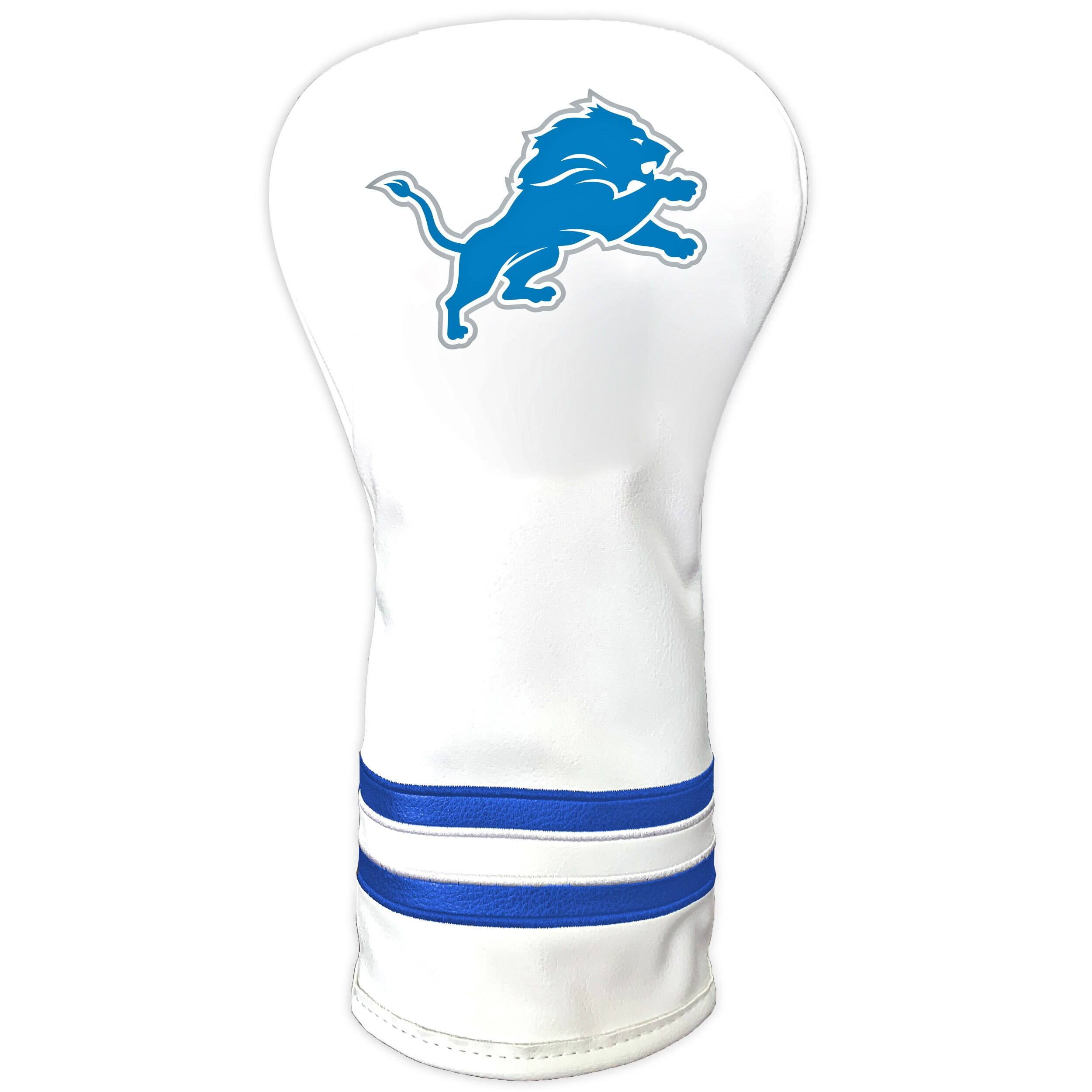 Team Golf - Detroit Lions Vintage Driver Golf Headcover - White
