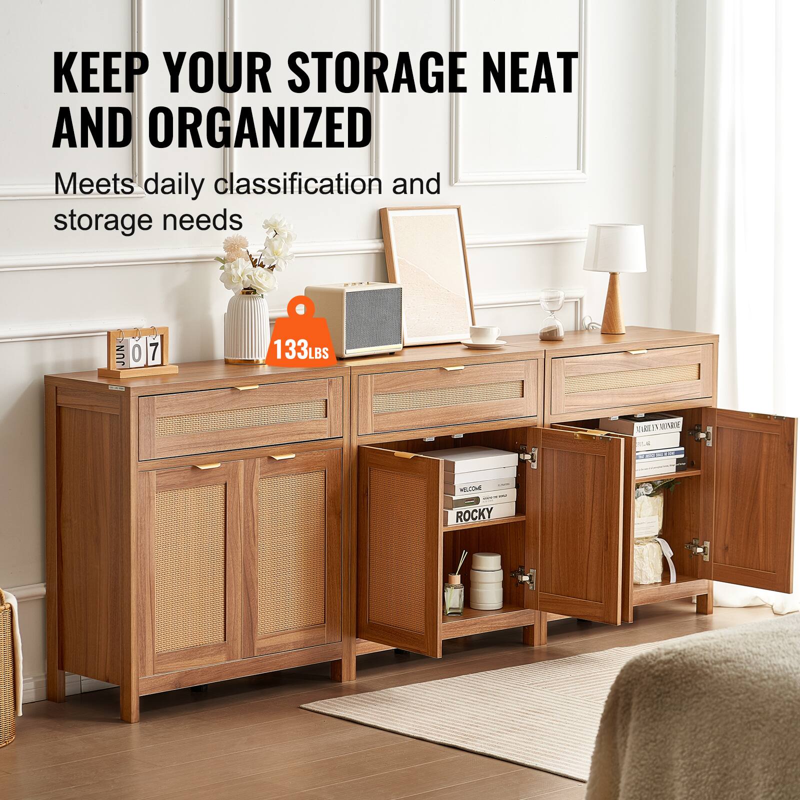 KEEP YOUR STORAGE NEAT AND ORGANIZED

Meets daily classification and storage needs

JUN 07

133LBS

ROCKY