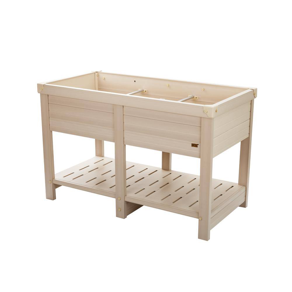 Front. New Age Pet - 48" Marin Elevated Planter.