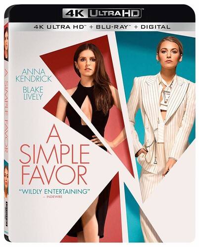 Front. A Simple Favor   - 4K Blu-Ray.
