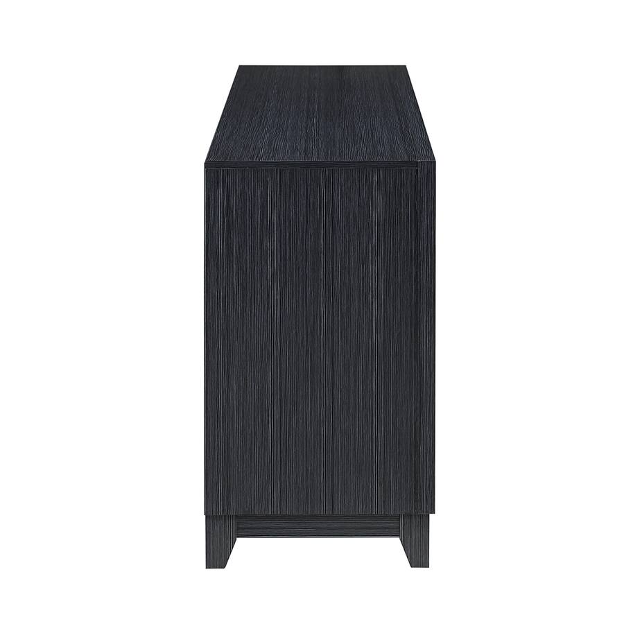 Boyel Living Almera Rubber Wood Contemporary 72 Inch Fireplace DARK ...