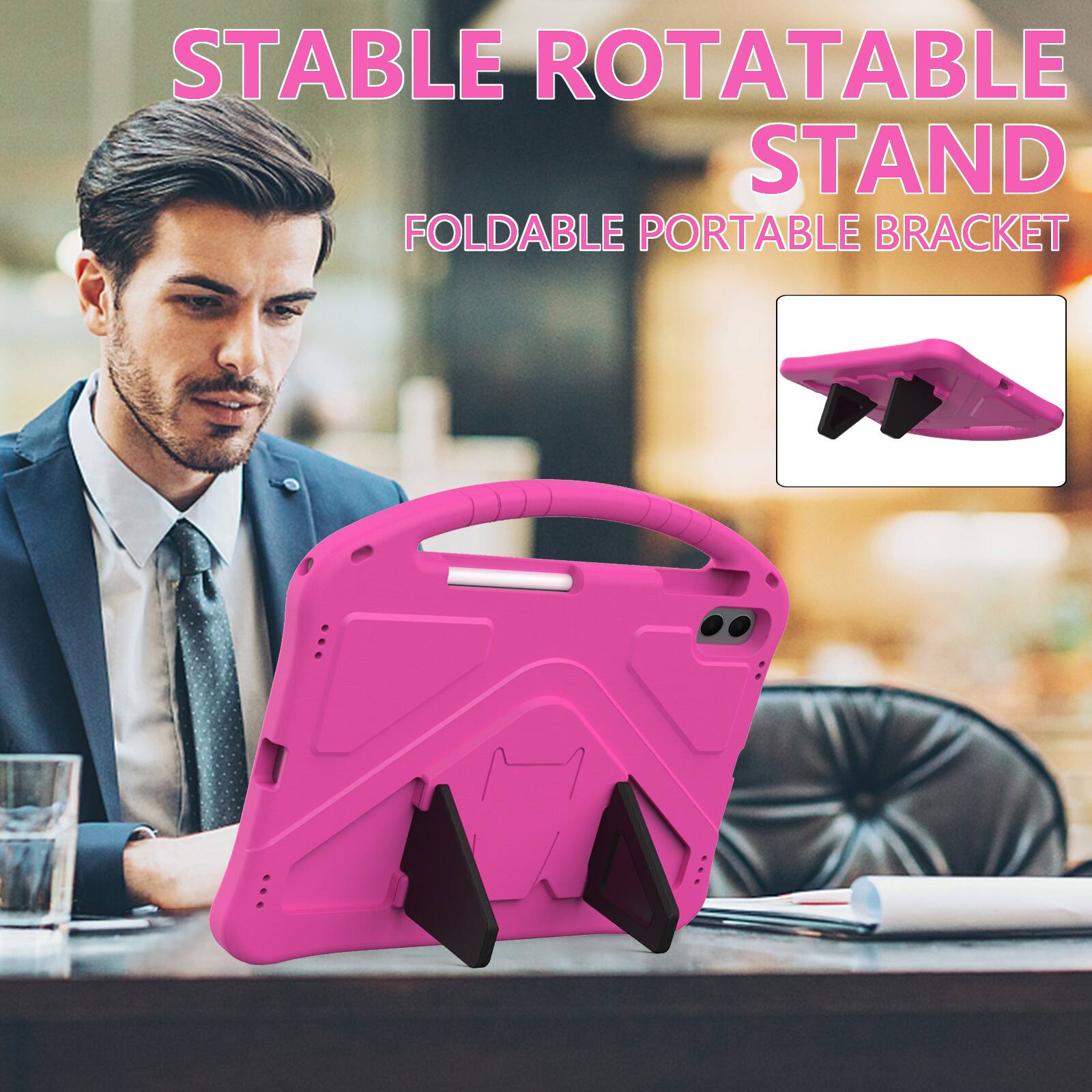STABLE ROTATABLE STAND  
FOLDABLE PORTABLE BRACKET