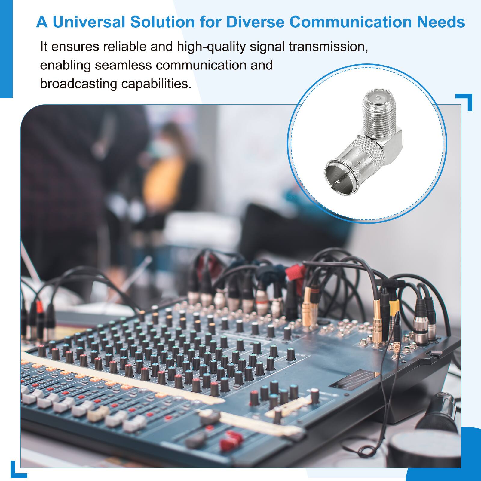 A Universal Solution for Diverse Communication Needs

It ensures reliable and high-quality signal transmission, enabling seamless communication and broadcasting capabilities.