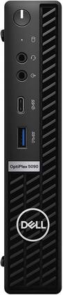 Dell - Refurbished Excellent - Optiplex 5090 Micro i7-10700T 32GB 1TB SSD Windows 11 Pro - Black