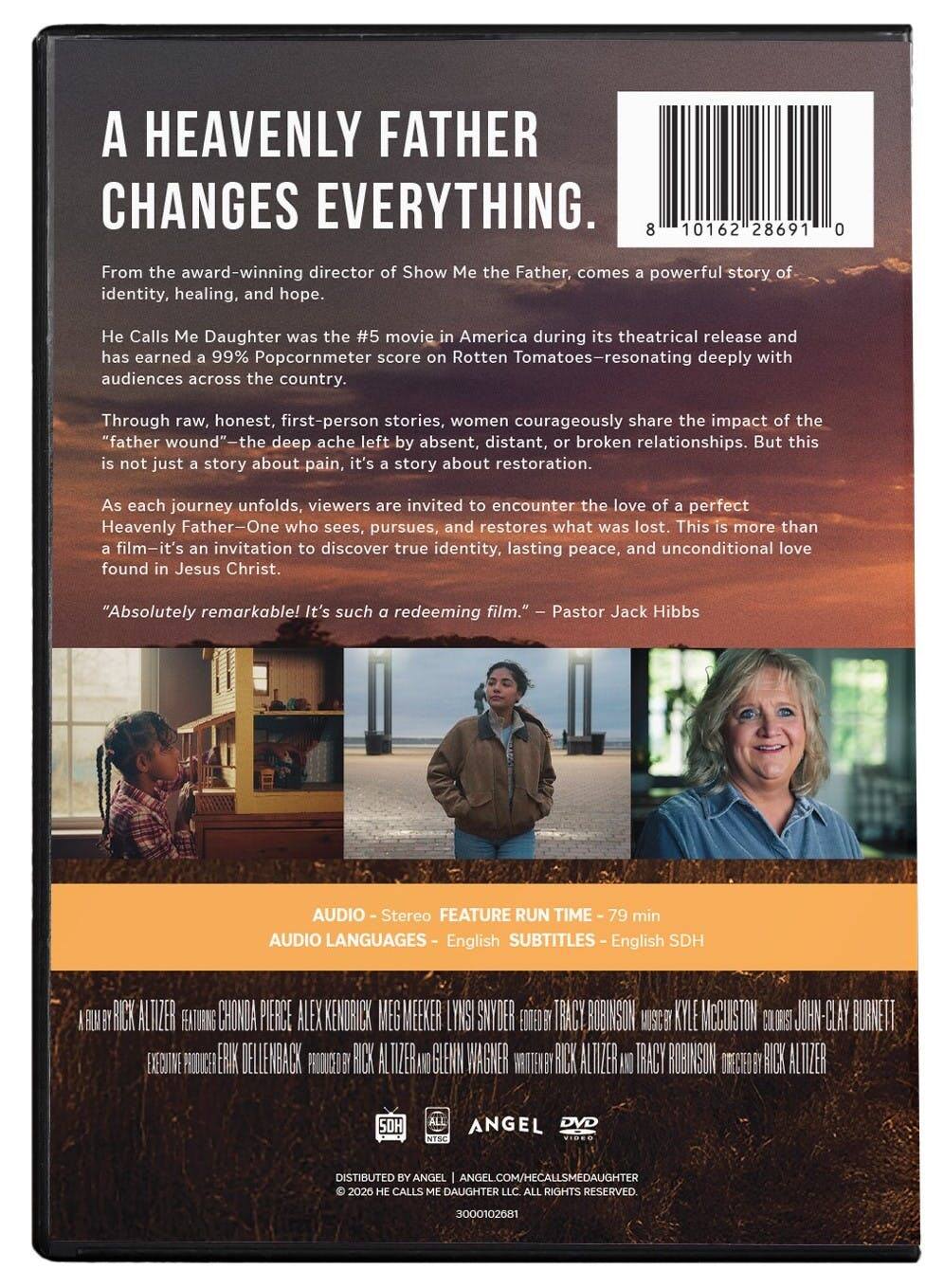 Back. He Calls Me Daughter   - DVD.