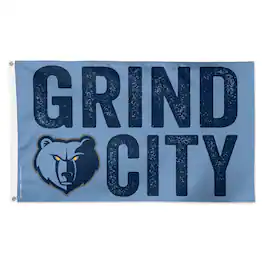 WinCraft - Memphis Grizzlies 3' x 5' Single-Sided Deluxe Team Slogan Flag - Multicolor