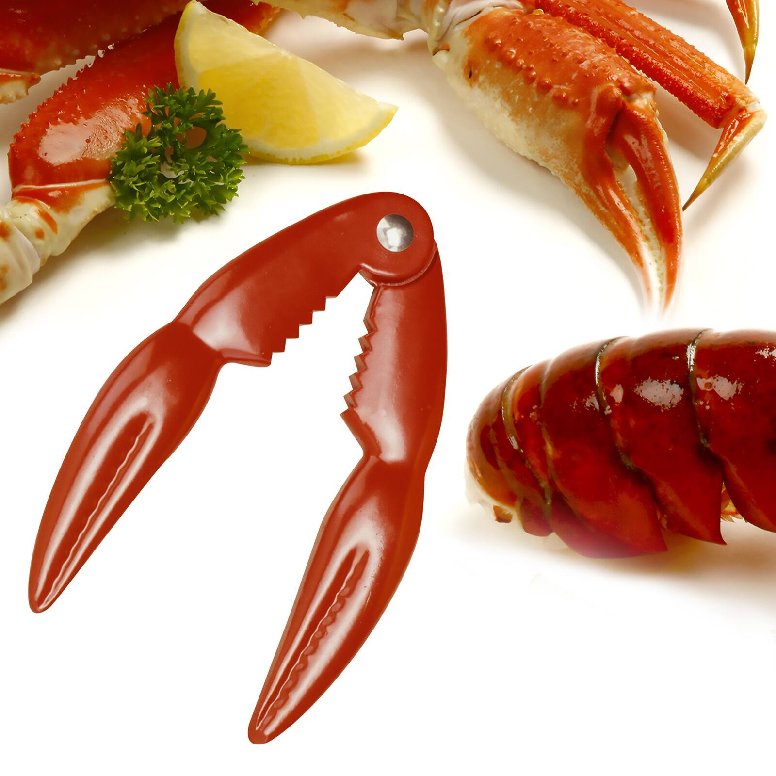 Alt View 1. Norpro - Lobster Cracker, Red - Red.