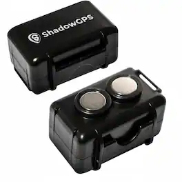 ShadowGPS - Magnetic Mount Weatherproof GPS Case and Key Holder for Cars, Stash Box with Strong Magnets for Under Vehicle Use - Black