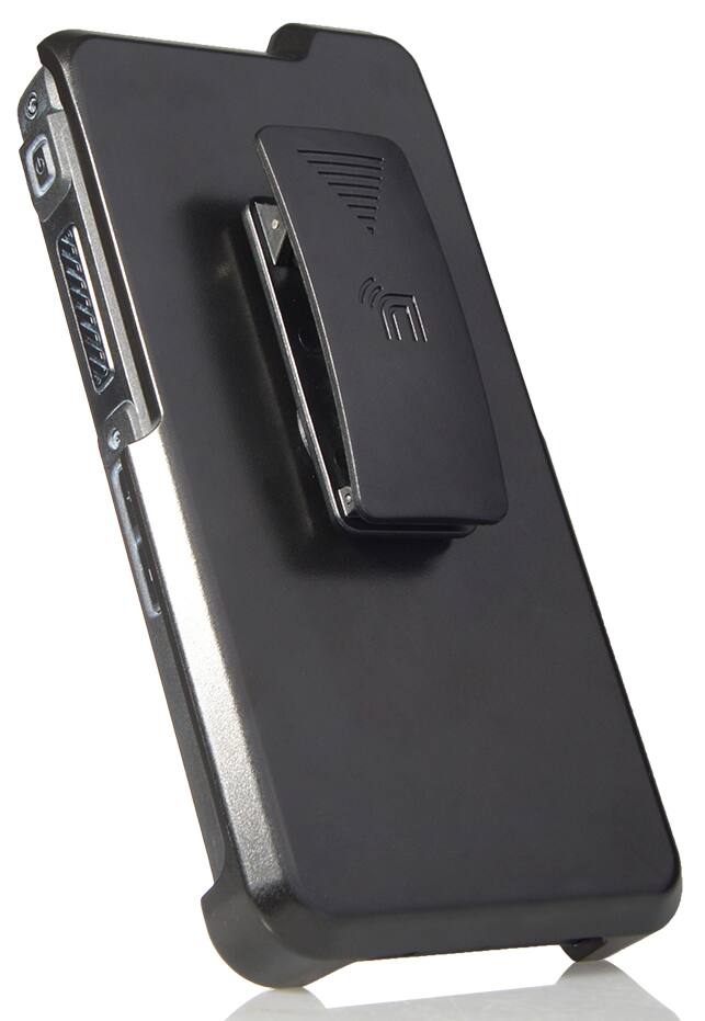Alt View 3. Nakedcellphone - Holster Case for Sonim XP8 Phone (XP8800) - Ratchet Belt Clip - Black.