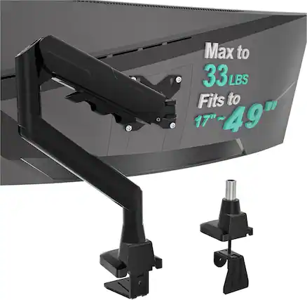 Max to 33 LBS
Fits to 17"-49"