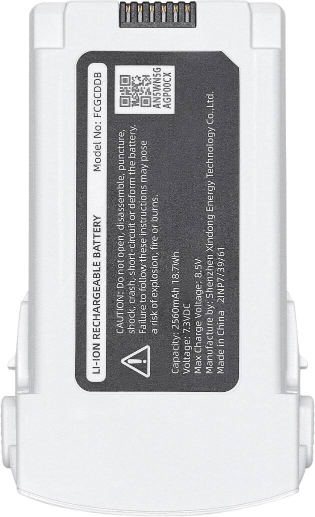 Model No: FCGCDDDB  
BATTERY RECHARGEABLE LI-ION  
AN5WN5G AGPOOCX Co., Ltd.  

CAUTION: Do not disassemble, deform, puncture, or open the battery. Failure to follow these instructions may cause short-circuit, shock, burns, fire, or explosion.  

Made in China  
Capacity: 2560mAh  
Max Voltage: 8.5V  
Voltage: 7.3VDC  
Energy: 18.7Wh  

Model No: FCGCDDDB  
BATTERY RECHARGEABLE LI-ION  
AN5WN5G AGPOOCX Co., Ltd.  

CAUTION: Do not disassemble, deform, puncture, or open the battery. Failure to follow these instructions may cause short-circuit, shock, burns, fire, or explosion.  

Made in China  
Capacity: 2560mAh  
Max Voltage: 8.5V  
Voltage: 7.3VDC  
Energy: 18.7Wh