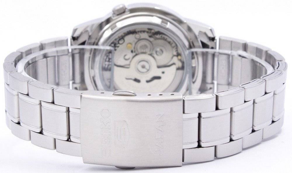 Seiko Automatic 21 Jewels Japan Made SNKE49J Men's Watch Silver