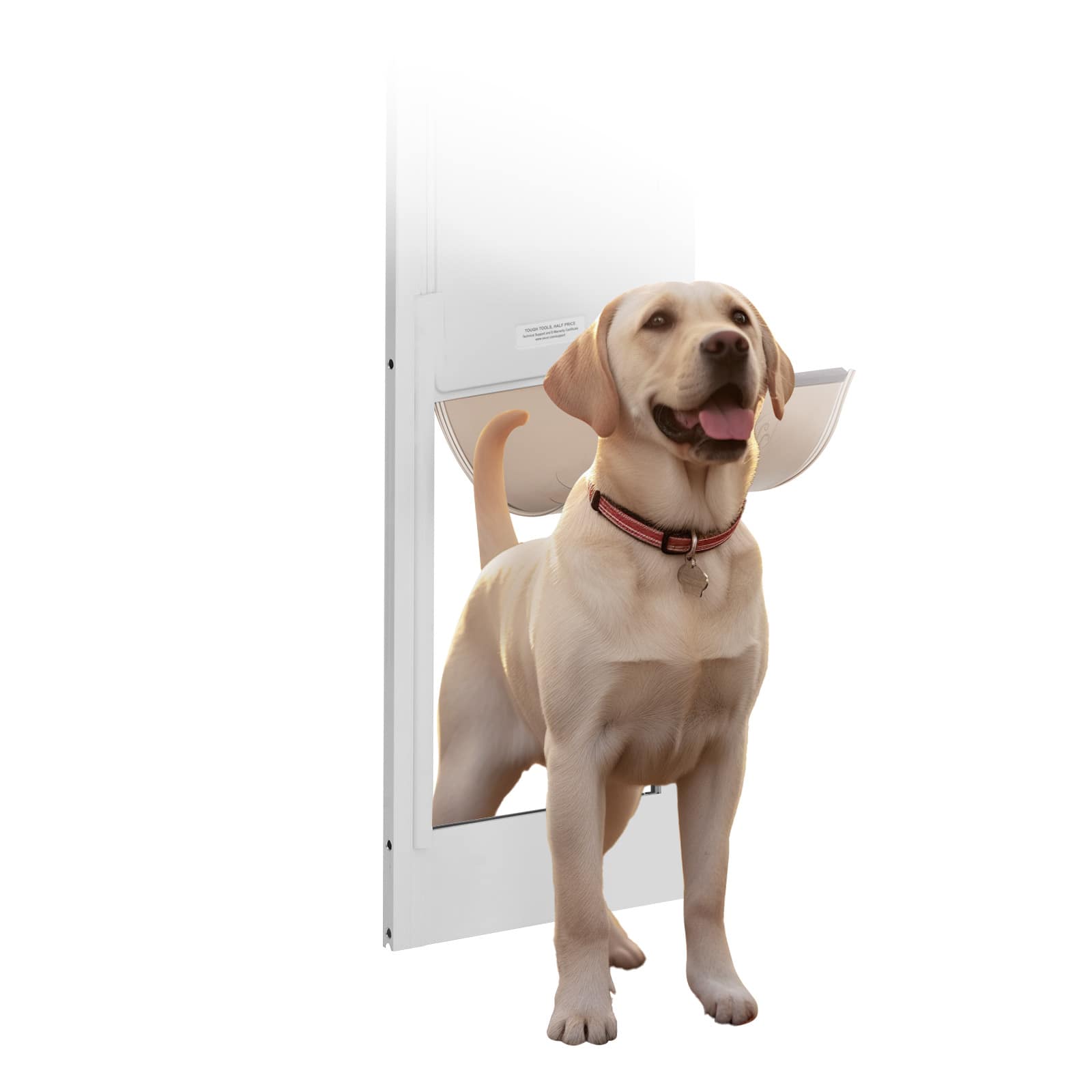 VEVOR Dog Door for Sliding Glass Door, 75 7/8