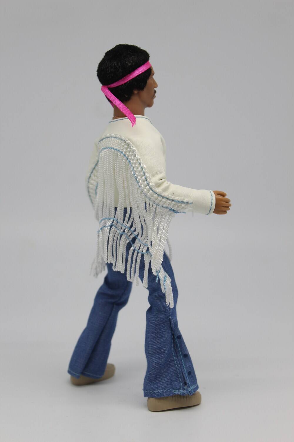 Alt View 2. PopMarket - Jimi Hendrix - Mego - Jimi Hendrix - Woodstock 8" Action Figure with Flocked Hair   - COLLECTIBLES - Multicolor.