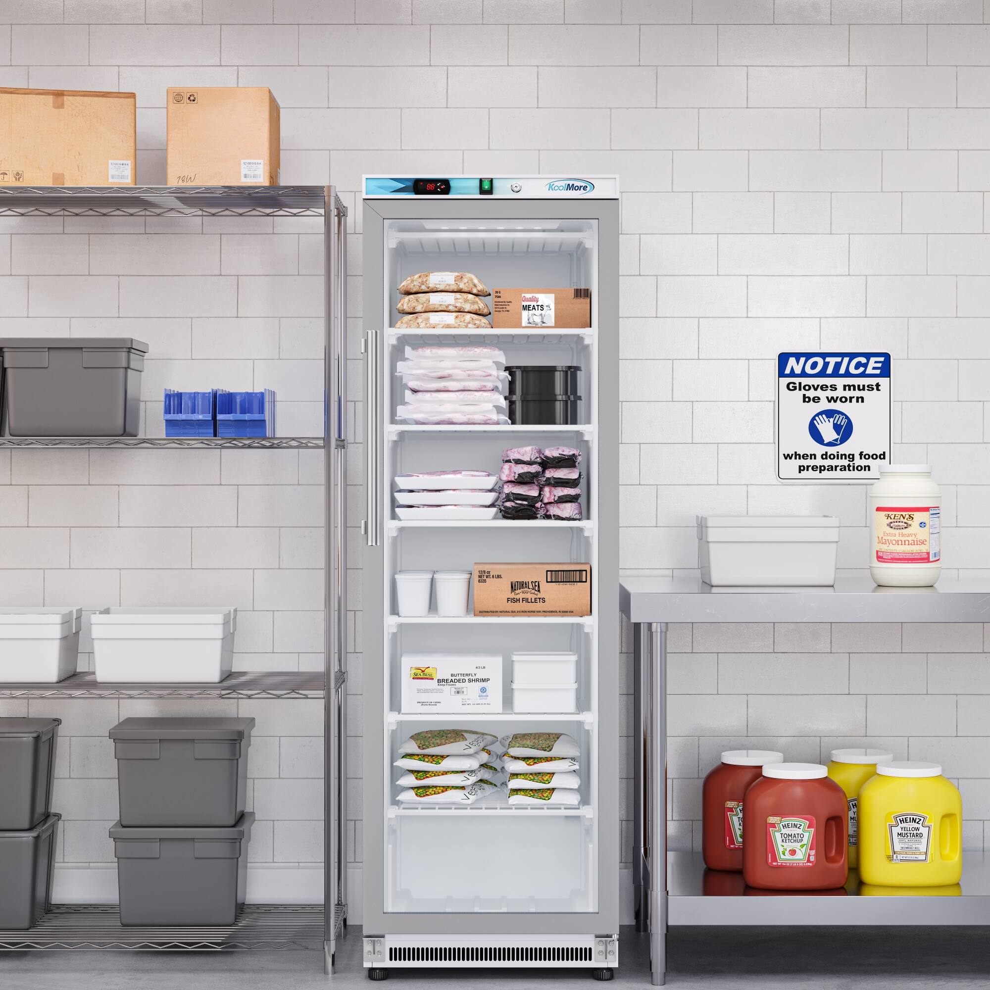 a   | | - KooMore Als 4 NOTICE Gloves must be worn when doing food preparation KENN Saie  yonnabe | | FU - - OBE i PANETS I ! I | -. .. I : - aLm TS | WLIND  Ci -