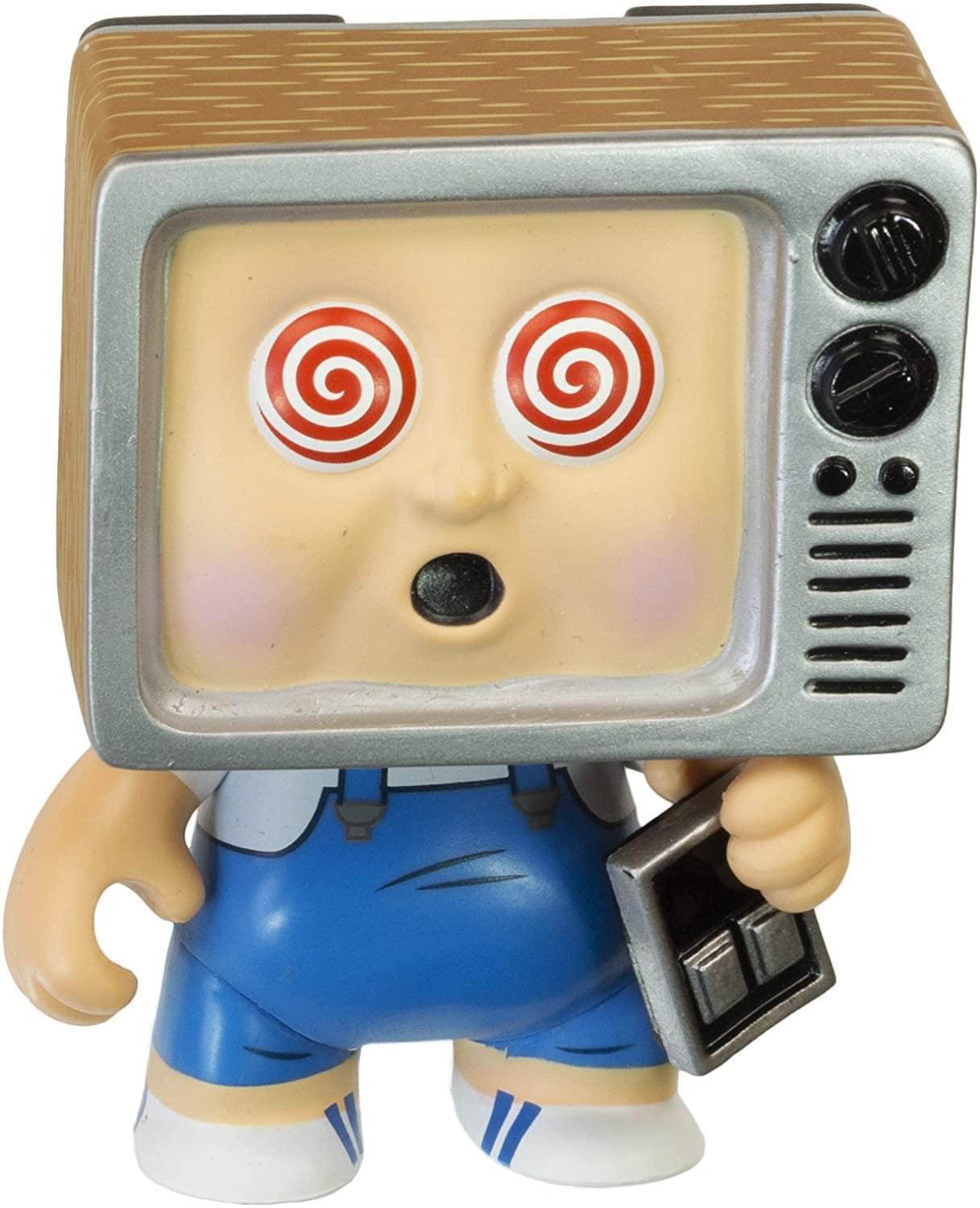 Alt View 1. Funko - Garbage Pail Kids Funko 2.5-Inch Vinyl Mini-Figure | TeeVee Stevie - Pink.