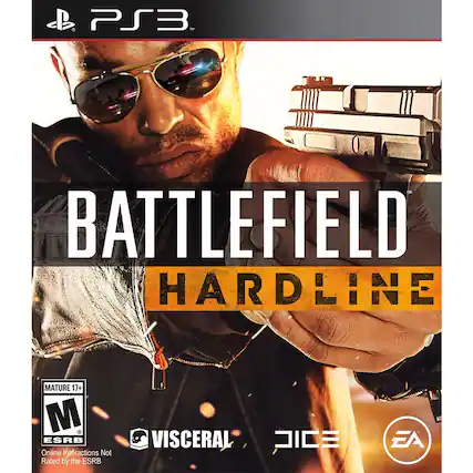 PS3™ BATTLEFIELD HARDLINE
MATURE 17+
M ESRB
Online Interactions Not Rated by the ESRB
VISCERAL
DICE
EA - M (Mature 17+)