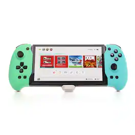 Dobe - TNS-1188 Eggshell Controller Gripcon Switch Controller - BLUE&GREEN