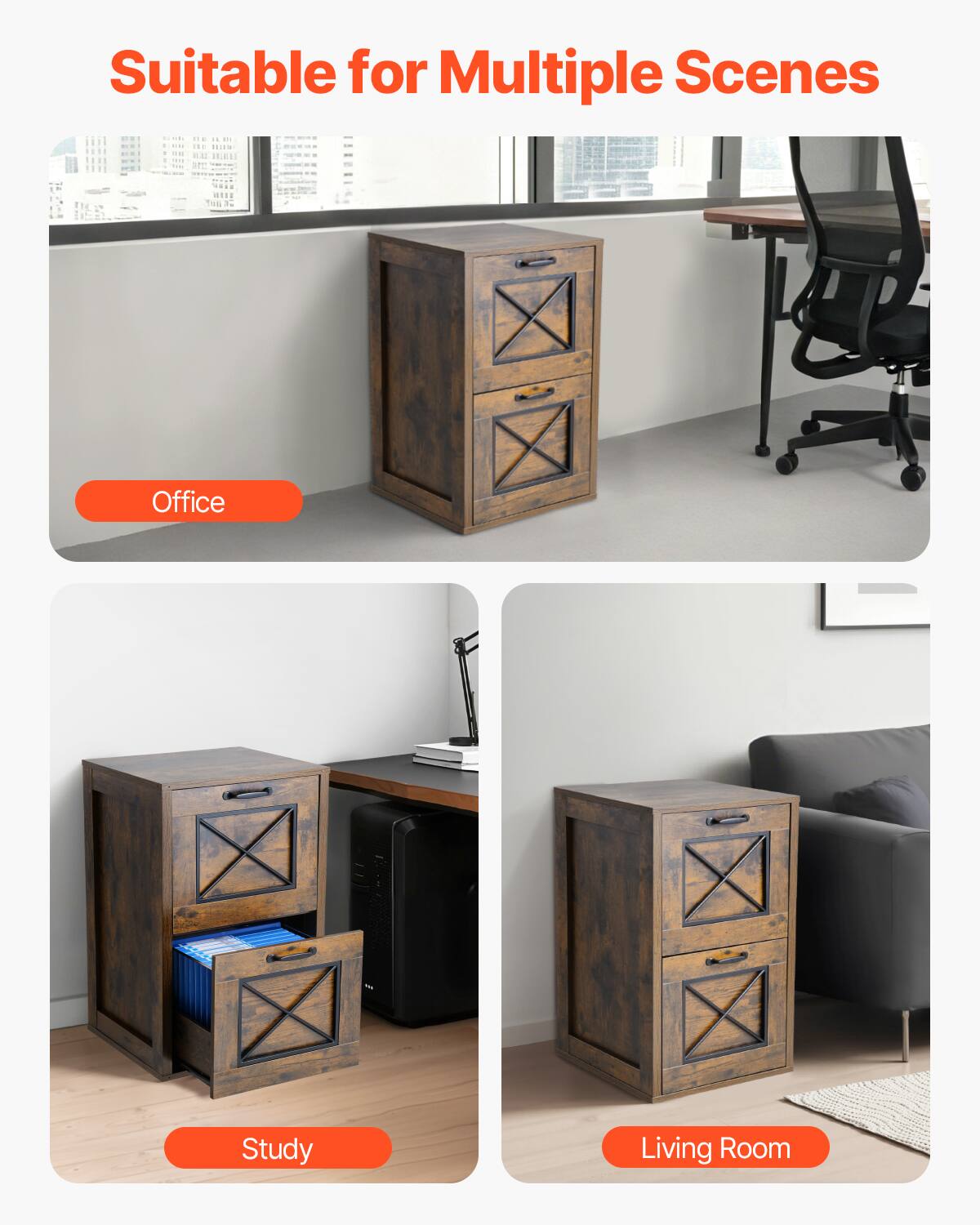 Suitable for Multiple Scenes

Office

Study

Living Room