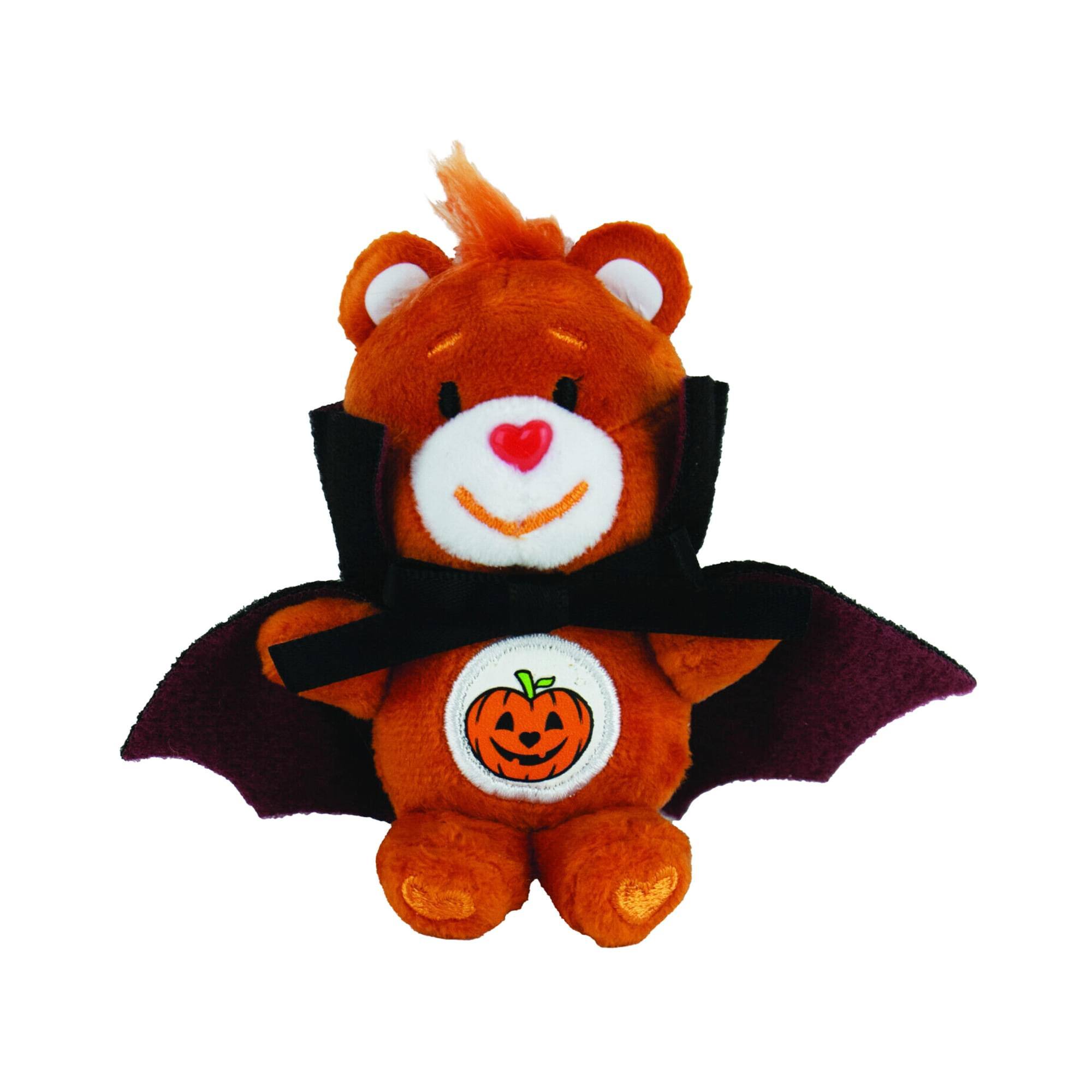 Alt View 1. Super Impulse - World's Smallest Care Bears Series 5 Mini Plush | Trick or Sweet Bear - Orange.