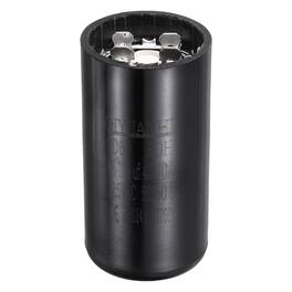 Unique Bargains - CD60 Motor Run Capacitor, 88-108uF MFD AC125V, 50-60Hz, for Electric Motor, 36x70mm - Black