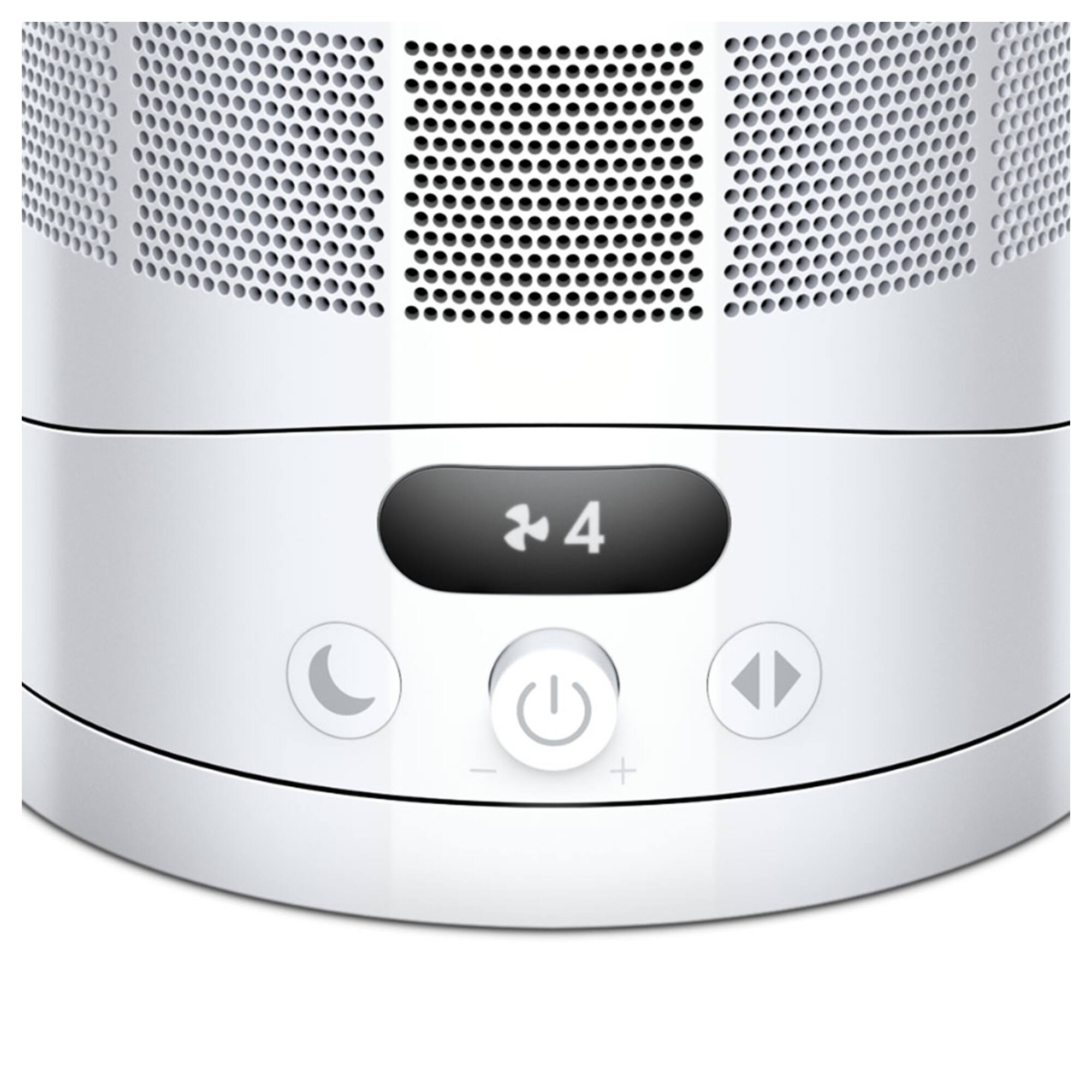 Alt View 5. Dyson - Cool CF1 Adjustable Bladeless Desk Fan w/ Air Multiplier Technology - White/Silver.