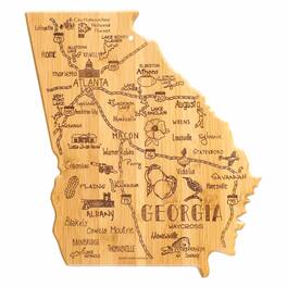 Totally Bamboo - Destination Georgia Cutting Board, 11-3/4" x 13-1/4"