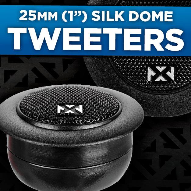 25MM (1") SILK DOME TWEETERS