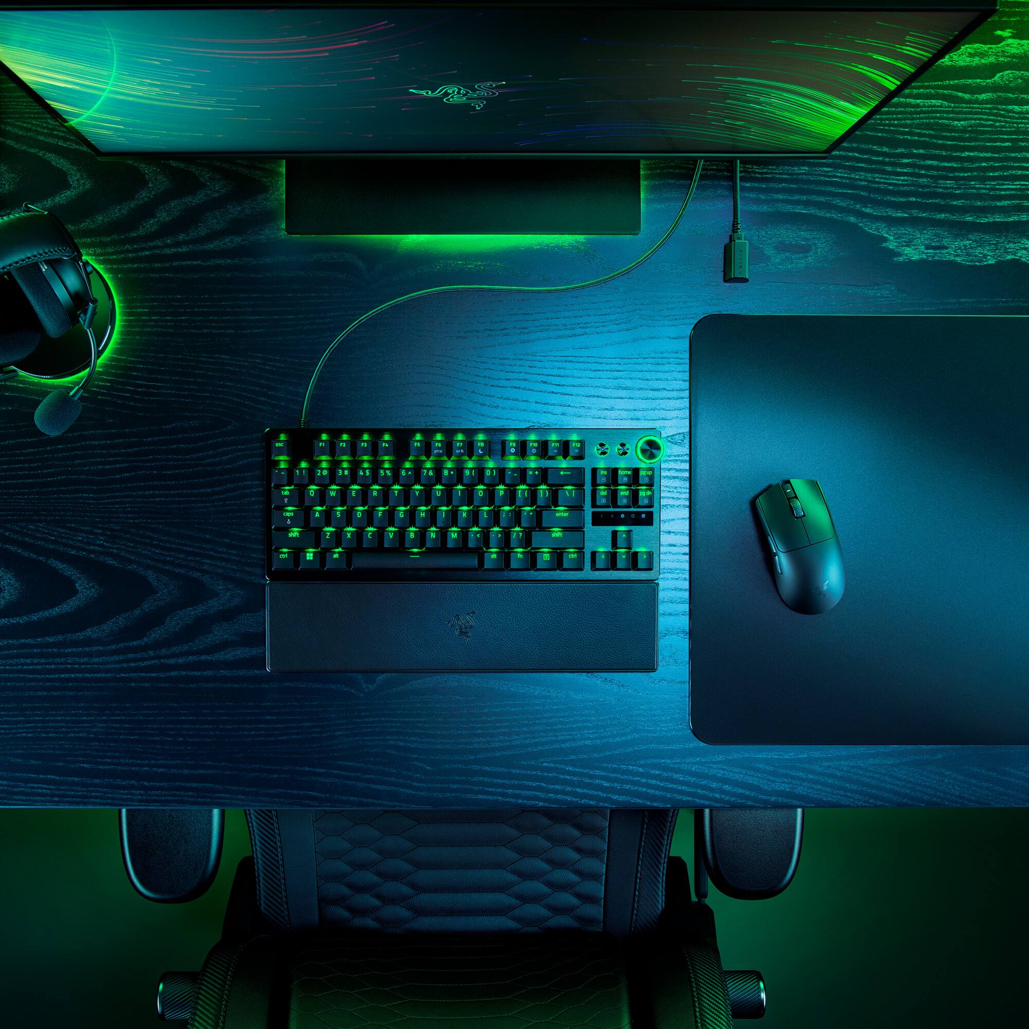 Alt View 13. Razer - Viper V3 Pro Ultra Lightweight Optical Gaming Mouse with 95 Hour Battery Life - 8k Polling Rate - Black.