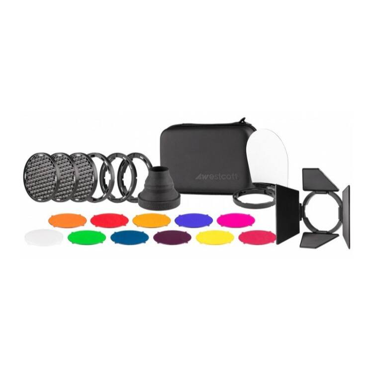 Back. Westcott - Westcott FJ80 II M Universal Touchscreen 80Ws Speedlight Bundle.