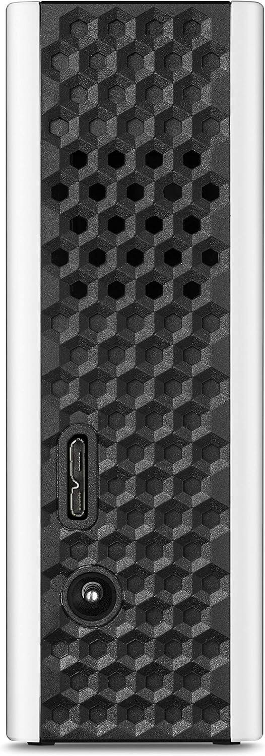 Left. Seagate - Game Drive Hub for Xbox 8 Tb,SRD0PV1,STGG8000400 - White.