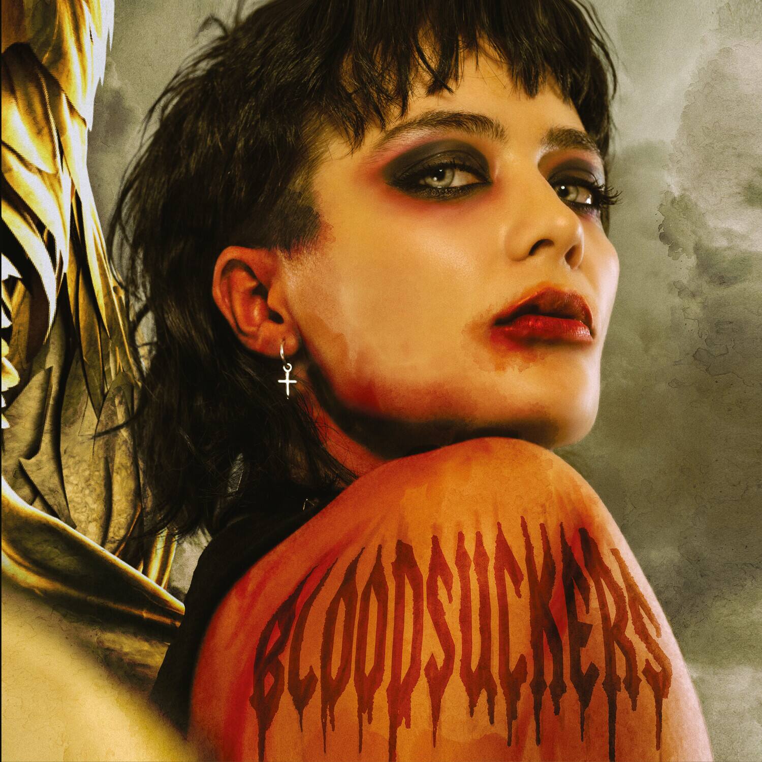 Front. Saint Agnes - BLOODSUCKERS   - COMPACT DISCS.