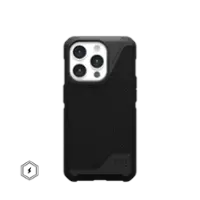 UAG - Metropolis LT Series Case with Magsafe for Applie iPhone 15 Pro - Kevlar Black - Front_Zoom