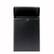 Alt View 2. Alpine Industries - Stainless Steel Wall-Mounted Sanitary Napkin Receptacle Trash Can - Black.
